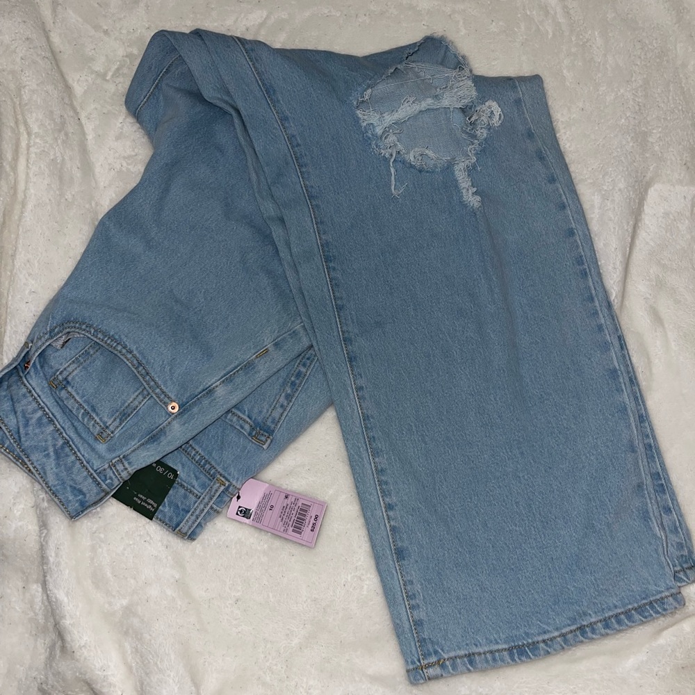 NEW High Rise Baggy  Jeans NWT